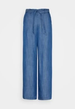 ESPRIT Wide Leg - Trousers - Blue Medium Wash 10 ESPRIT Wide Leg - Trousers - Blue Medium Wash -Esprit Sales Store ac70cc271d1c4e0a8aca03140048bebb