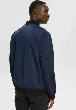 Edc By Esprit Style - Bomber Jacket - Navy -Esprit Sales Store ad03dd59628447ecb0d559d0f2fbac61