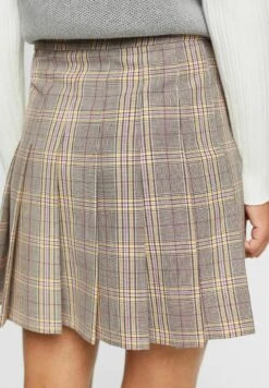 Edc By Esprit Mit Karomuster - A-Line Skirt - Beige -Esprit Sales Store ad73dedfc7a841e98ee605e105ac5b50