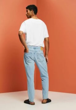 ESPRIT Straight Leg Jeans - Blue Light Washed -Esprit Sales Store b0f3a7bc45784041beeda9991dca899e