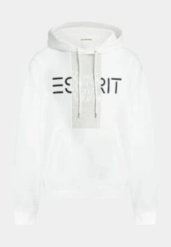 ESPRIT Im Flicken-Look - Hoodie - White -Esprit Sales Store b0f57fb4641949c39e4d971848a1a03d