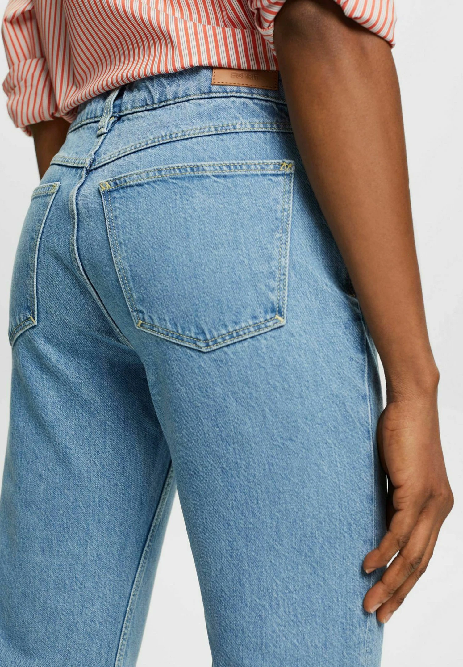 ESPRIT Flared Jeans - Blue Light Washed 5 ESPRIT Flared Jeans - Blue Light Washed - Image 5