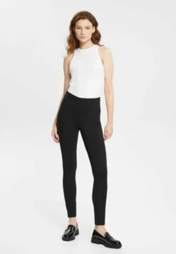 ESPRIT Punto- Leggings - Trousers - Black