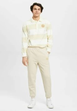 ESPRIT Jogging Mit Logoprint - Tracksuit Bottoms - Light Taupe -Esprit Sales Store b21ec826582f41d288addce6505dc3d5