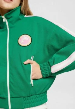 ESPRIT Cropped- Training Jacket - Emerald Green 11 ESPRIT Cropped- Training Jacket - Emerald Green -Esprit Sales Store b2a26d44082843d09930b28e46a6e10f