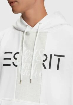 ESPRIT Im Flicken-Look - Hoodie - White -Esprit Sales Store b3c8d8fba528448d896791115f12e2fa