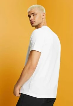 ESPRIT Mit Logo - Print T-Shirt - White -Esprit Sales Store b3d7f27145824af6bb4b686f8d32dd30