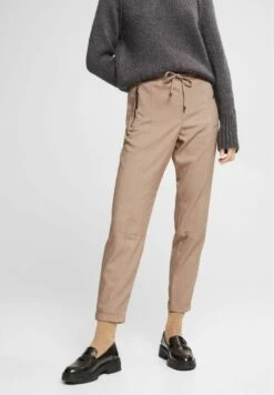 ESPRIT Woven - Tracksuit Bottoms - Taupe