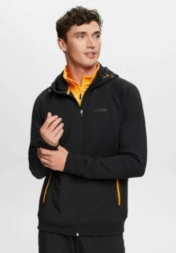 Zip-Up Sweatshirt - Black