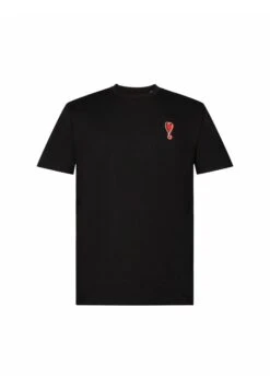 ESPRIT Herzmotiv - Print T-Shirt - Black -Esprit Sales Store b5e3ad69d75d4450956d0c98f4cce9f2