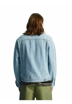 Edc By Esprit Denim Jacket - Blue Bleached -Esprit Sales Store b5ef5fb1d9cf4de0a6f3e23a01fca0fd