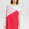 ESPRIT Colour Block Sus Ns Ss - Nightie - Pink Fuchsia