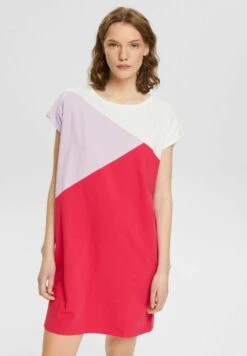 ESPRIT Colour Block Sus Ns Ss - Nightie - Pink Fuchsia