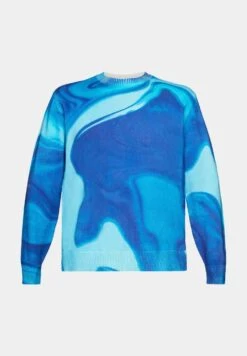 ESPRIT Mit Allover-Muster - Jumper - Blue 15 ESPRIT Mit Allover-Muster - Jumper - Blue -Esprit Sales Store b7d07c13e8c646109b020796dd5b5cef