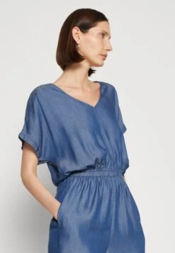 Edc By Esprit Short Overall - Jumpsuit - Blue Medium Wash -Esprit Sales Store b7e9d4e65dce40f2ba92db7f0ccead3c