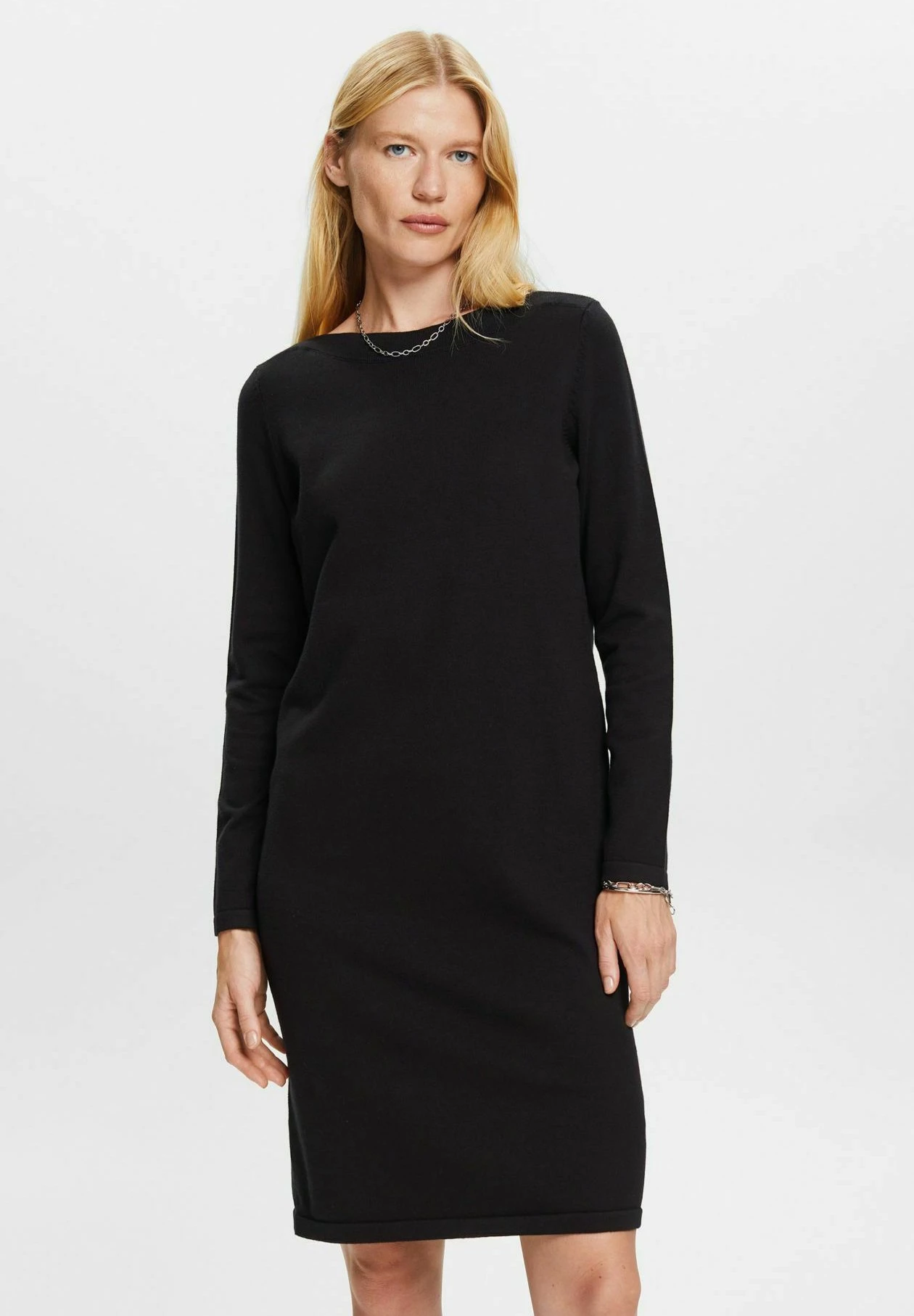 ESPRIT Flat - Jumper Dress - Black 1 ESPRIT Flat - Jumper Dress - Black