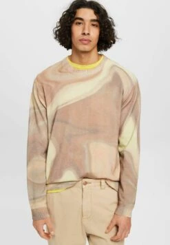 ESPRIT Mit Allover-Muster - Jumper - Light Taupe
