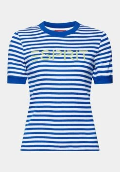 ESPRIT Print T-Shirt - Bright Blue -Esprit Sales Store ba84567472434c68bf6cf91059562f27