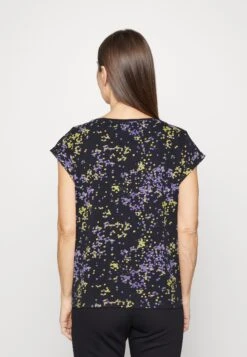 Edc By Esprit F Sus Aop Slub - Print T-Shirt - Navy -Esprit Sales Store bab0e550b99d41779604878d44f05ea2