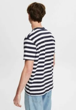 ESPRIT Print T-Shirt - Navy -Esprit Sales Store bbbe60152ac9473591c8016a3f092a85