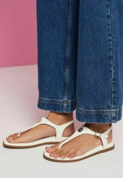 ESPRIT Thongs - T-Bar Sandals - White