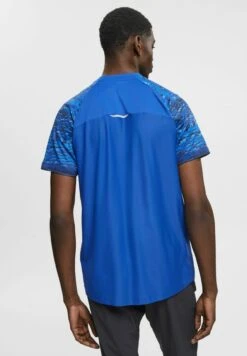 Print T-Shirt - Bright Blue -Esprit Sales Store bf4a80f0eec8457083a350f7085495c7