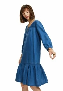 ESPRIT Light- Denim Dress - Navy 15 ESPRIT Light- Denim Dress - Navy -Esprit Sales Store bf561f6a3b8943b288f8af685904e691