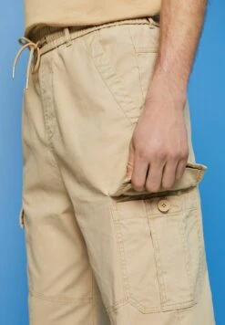 ESPRIT Cargo Trousers - Sand -Esprit Sales Store c1e4c8ce8cac42309d29a1521b1d9d5a