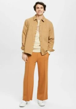 ESPRIT Mit Logo-Print - Sweatshirt - Beige -Esprit Sales Store c283b8f7895f4f6980c43af1899ebc32