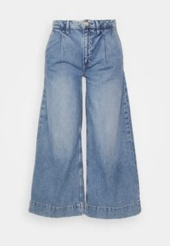 ESPRIT Clt Mr Culotte - Flared Jeans - Blue Light Wash -Esprit Sales Store c33b41ed6cd5423582702ce2281749a2