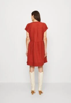 ESPRIT Dress - Day Dress - Terracotta -Esprit Sales Store c380d1a6b779482fadf03ad80b17776a