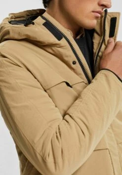 Edc By Esprit Outdoor- Winter Coat - Khaki Beige -Esprit Sales Store c3b60b1901d34861a13017807e2a5dca