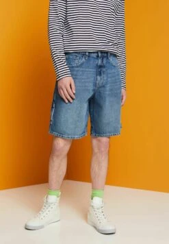 Edc By Esprit Locker - Denim Shorts - Blue Medium Washed New -Esprit Sales Store c4007cdbbfe74fce982b8e203a938d6b
