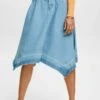 ESPRIT Asymmetrischer - A-Line Skirt - Blue Light Washed