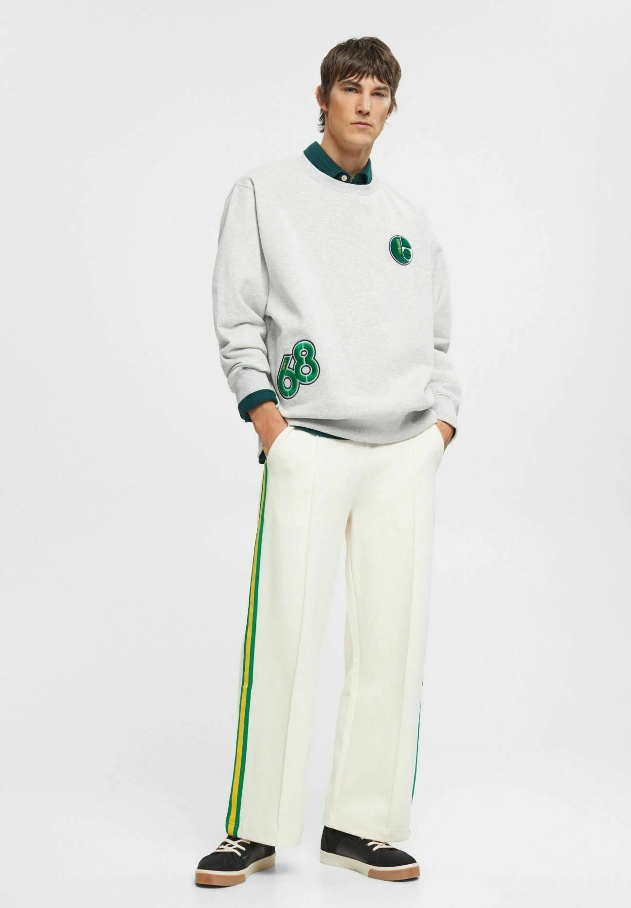 ESPRIT Mit Weitem Bein - Trousers - Off White 5 ESPRIT Mit Weitem Bein - Trousers - Off White - Image 5