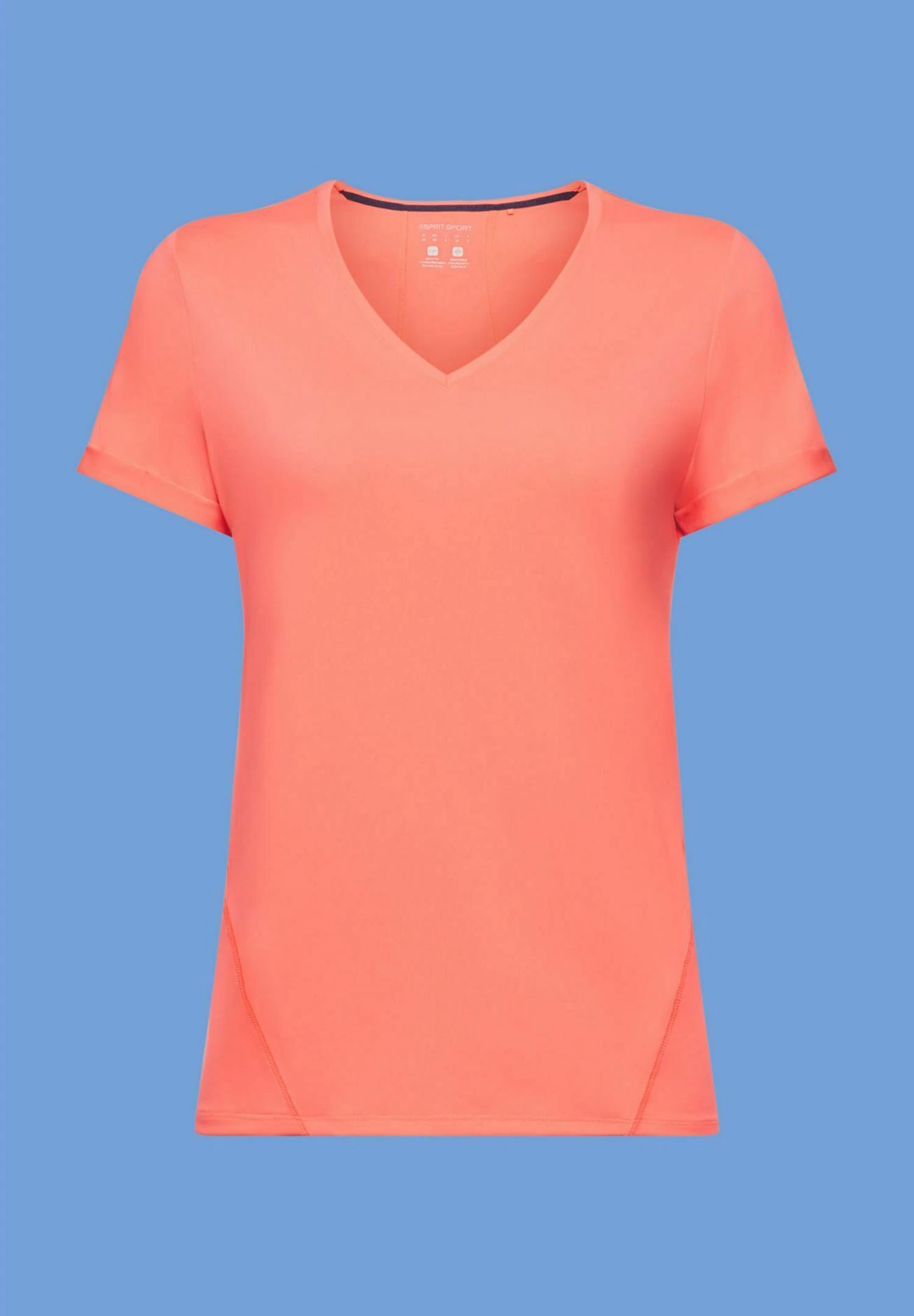Basic T-Shirt - Coral 9 Basic T-Shirt - Coral - Image 9