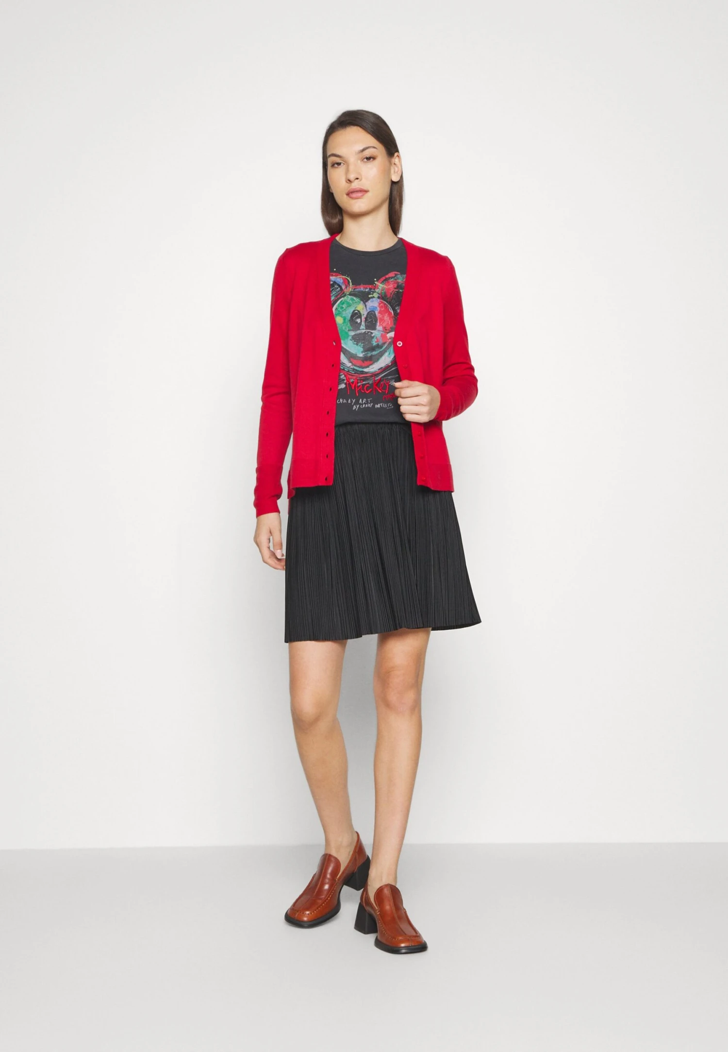 ESPRIT Button Cardigan - Cardigan - Dark Red 5 ESPRIT Button Cardigan - Cardigan - Dark Red - Image 5