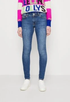 Edc By Esprit Jeans Skinny Fit - Blue Dark Wash