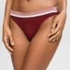 ESPRIT Tayrona - Bikini Bottoms - Dark Red