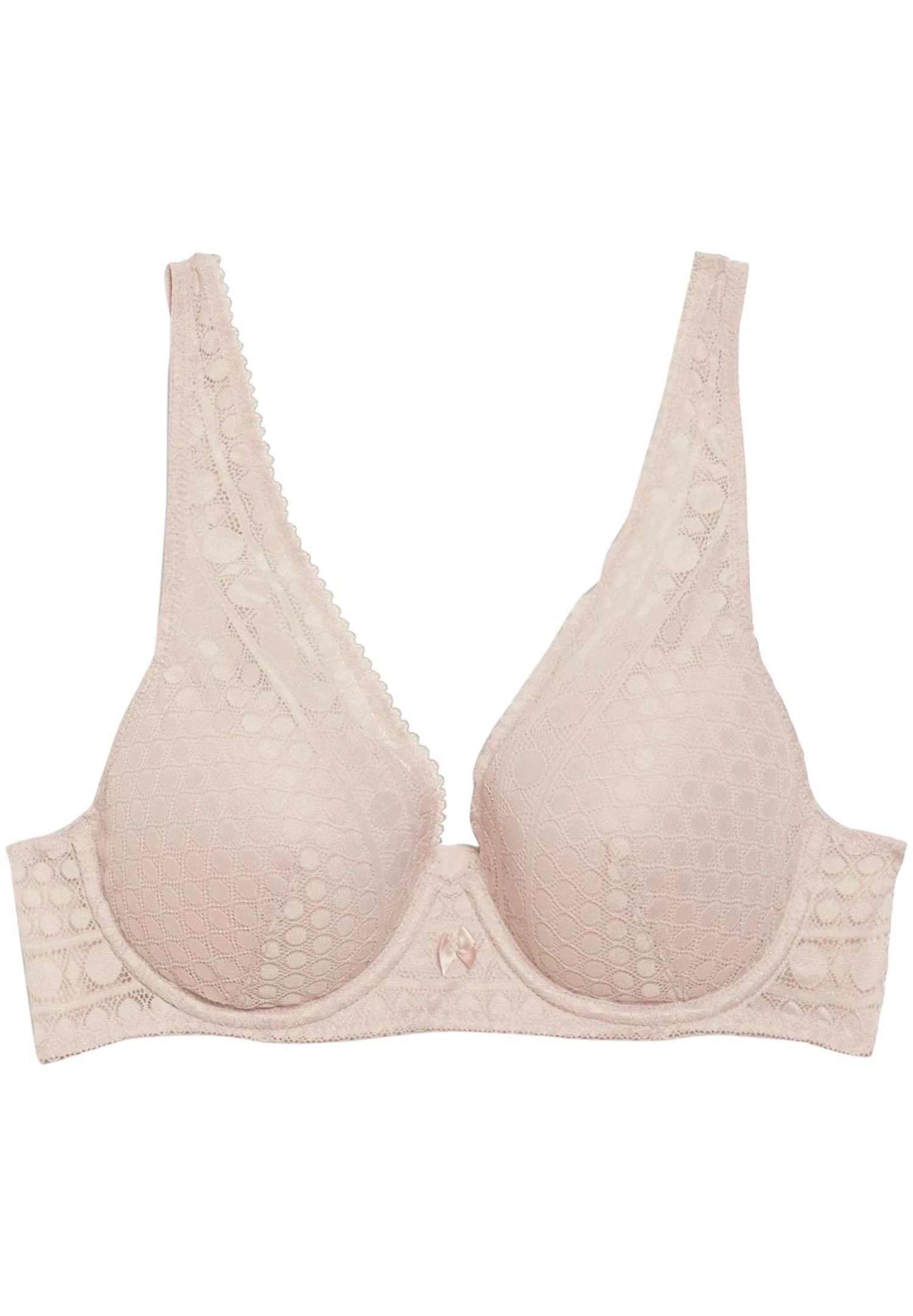 ESPRIT Modern Classic Padded High Apex - Underwired Bra - Old Pink 8 ESPRIT Modern Classic Padded High Apex - Underwired Bra - Old Pink - Image 8