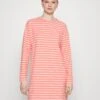 ESPRIT Y/D Stripe Long Slv - Nightie - Coral