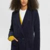 ESPRIT Short Coat - Navy