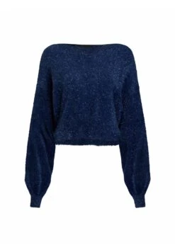 ESPRIT Flauschiger Metallic - Jumper - Navy 9 ESPRIT Flauschiger Metallic - Jumper - Navy -Esprit Sales Store d2c61ac61ed0430a81757949e1b2c6e1