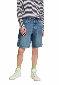 Edc By Esprit Locker - Denim Shorts - Blue Medium Washed New