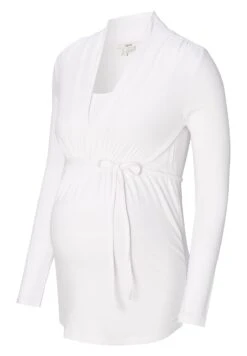Long Sleeved Top - White -Esprit Sales Store d3ff9bf32d4449b69ed53a9b36a273e2