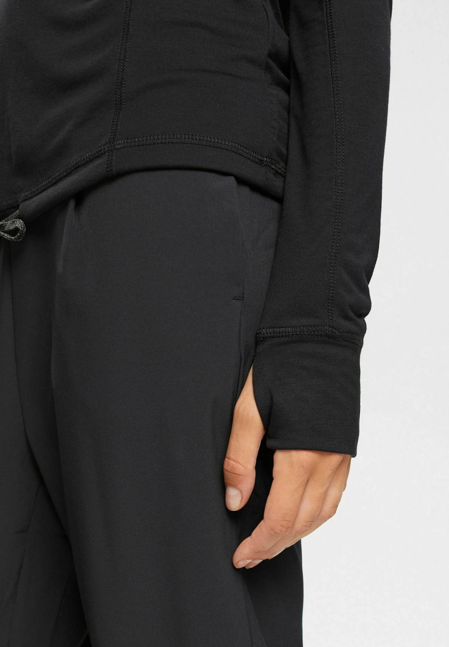 Long Sleeved Top - Black 5 Long Sleeved Top - Black - Image 5