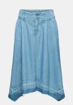 ESPRIT Asymmetrischer - A-Line Skirt - Blue Light Washed -Esprit Sales Store d4d73cb36fae4a1b88d03d9b44639ca2