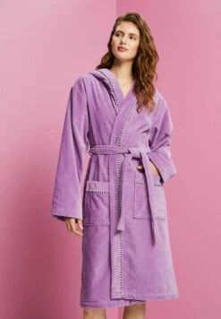ESPRIT Fashion Unisex - Dressing Gown - Dark Lilac 13 ESPRIT Fashion Unisex - Dressing Gown - Dark Lilac -Esprit Sales Store d51fd2fee53f4a1a91f82aea65e85c71