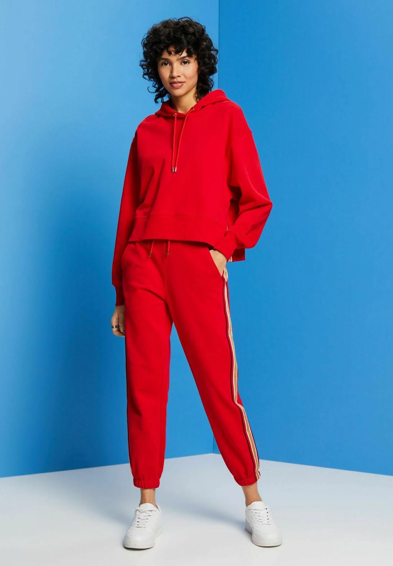 ESPRIT Tracksuit Bottoms - Red 1 ESPRIT Tracksuit Bottoms - Red