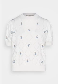 Edc By Esprit Embro - Print T-Shirt - White -Esprit Sales Store d6f4dd971cb04f7a8211b29e64e8b0d4